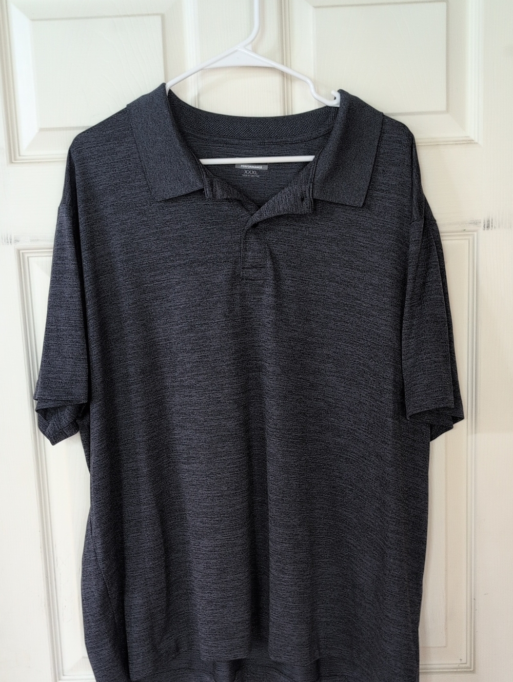 Falls Creek Men's Charcoal Heather Polo - Short Sleeve